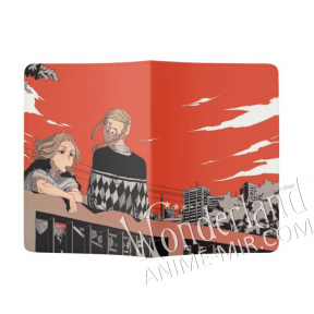 Обложка на паспорт Токийские мстители / Tokyo revengers red art